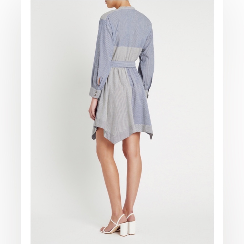 Rebecca Taylor Mixed Stripe and Eyelet Dress NWOT size XS - Picture 4 of 4